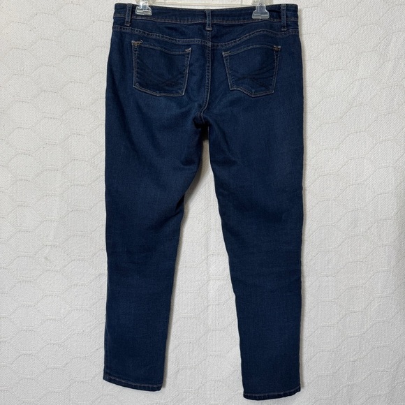 Simply Vera Wang Skinny Jeans Size 6 Dark Wash Mid Rise Stretch Denim - Picture 3 of 15